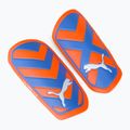 PUMA Ultra Twist Sleeve Schienbeinschoner ultra orange/blau glimmer 4