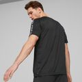 Herren PUMA Fit Taped Trainings-T-Shirt schwarz 523190 01 4