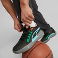 PUMA Court Rider Chaos Block Party Herren Basketball Schuhe schwarz 378265 01 2