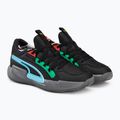 PUMA Court Rider Chaos Block Party Herren Basketball Schuhe schwarz 378265 01 7