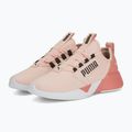 Damen Laufschuhe PUMA Retaliate Mesh rose dust/hibiscus flower/puma schwarz 10