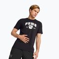 Herren PUMA Performance Trainings-T-Shirt Grafik schwarz 523236 01 3