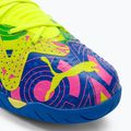 PUMA Future Match Energy IT + Mid Jr Kinder Fußballschuhe Ultra Blau/Gelb Alert/Leuchtend Pink 7