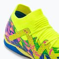 PUMA Future Match Energy IT + Mid Jr Kinder Fußballschuhe Ultra Blau/Gelb Alert/Leuchtend Pink 8