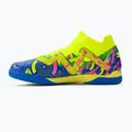 PUMA Future Match Energy IT + Mid Jr Kinder Fußballschuhe Ultra Blau/Gelb Alert/Leuchtend Pink 10