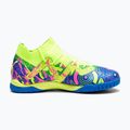 PUMA Future Match Energy IT + Mid Jr Kinder Fußballschuhe Ultra Blau/Gelb Alert/Leuchtend Pink 12