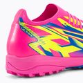 PUMA Ultra Match Energy TT Herren Fußballschuhe leuchtend pink/gelb/ultra blau 11