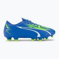 Herren Fußballschuhe PUMA Ultra Play FG/AG ultra blau/puma weiß/pro grün 2