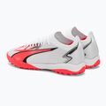 PUMA Ultra Match TT Herren Fußballschuhe puma weiß/puma schwarz/fire orchid 5