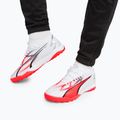 PUMA Ultra Match TT Herren Fußballschuhe puma weiß/puma schwarz/fire orchid 2