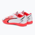PUMA Ultra Play IT Jr Kinder Fußballschuhe puma weiß/puma schwarz/fire orchid 3
