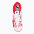 PUMA Ultra Play IT Jr Kinder Fußballschuhe puma weiß/puma schwarz/fire orchid 6