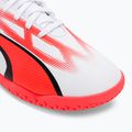 PUMA Ultra Play IT Jr Kinder Fußballschuhe puma weiß/puma schwarz/fire orchid 7