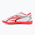 PUMA Ultra Play IT Jr Kinder Fußballschuhe puma weiß/puma schwarz/fire orchid 10