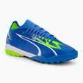 Herren PUMA Ultra Match TT Fußballschuhe ultra blau/puma weiß/pro grün