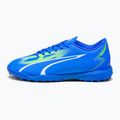 PUMA Ultra Play TT Jr Kinder Fußballschuhe ultra blau/puma weiß/pro grün 7