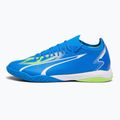 Herren PUMA Ultra Match IT Fußballschuhe ultra blau/puma weiß/pro grün 7