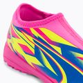 PUMA Match Ll Energy TT + Mid Jr Kinder Fußballschuhe leuchtend pink/ultra blau/gelb alert 8