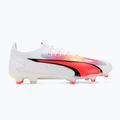 PUMA Ultra Ultimate FG/AG Herren Fußballschuhe puma weiß/pum schwarz/fire orchid 2
