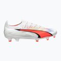 PUMA Ultra Ultimate FG/AG Herren Fußballschuhe puma weiß/pum schwarz/fire orchid 11