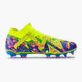 PUMA Future Match Energy FG/AG Herren Fußballschuhe Ultra Blau/Gelb Alert/Leuchtend Pink 2