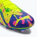 PUMA Future Match Energy FG/AG Herren Fußballschuhe Ultra Blau/Gelb Alert/Leuchtend Pink 7