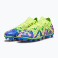 PUMA Future Match Energy FG/AG Herren Fußballschuhe Ultra Blau/Gelb Alert/Leuchtend Pink 13