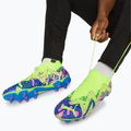 PUMA Future Match Energy FG/AG Herren Fußballschuhe Ultra Blau/Gelb Alert/Leuchtend Pink 16