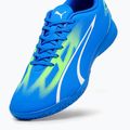 PUMA Herren Fußballschuhe Ultra Play It ultra blau/puma weiß/pro grün 12