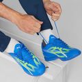 PUMA Herren Fußballschuhe Ultra Play It ultra blau/puma weiß/pro grün 13