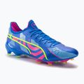 PUMA King Ultimate Energy FG/AG Herren Fußballschuhe Ultrablau/Leuchtend Pink/Leuchtend Blau