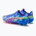 PUMA King Ultimate Energy FG/AG Herren Fußballschuhe Ultrablau/Leuchtend Pink/Leuchtend Blau 3