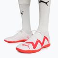 PUMA Future Play IT Herren Fußballschuhe puma weiß/feuerorchidee 2