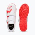 PUMA Future Play IT V Jr Kinder Fußballschuhe puma weiß/feuerorchidee 13