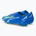 PUMA Ultra Match FG/AG Herren Fußballschuhe Ultra Blau/Puma Weiß/Pro Grün 3