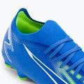 PUMA Ultra Match FG/AG Herren Fußballschuhe Ultra Blau/Puma Weiß/Pro Grün 8