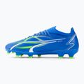 PUMA Ultra Match FG/AG Herren Fußballschuhe Ultra Blau/Puma Weiß/Pro Grün 10