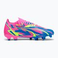 PUMA Ultra Match Energy FG/AG Herren Fußballschuhe leuchtend pink/gelb/ultra blau 12