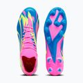 PUMA Ultra Match Energy FG/AG Herren Fußballschuhe leuchtend pink/gelb/ultra blau 14