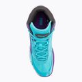 Herren Basketballschuhe PUMA Playmaker Pro Mid lila glimmer/hell aqua/stark grau/weiß 6