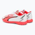 PUMA Ultra Play TT Jr Kinder Fußballschuhe puma weiß/puma schwarz/fire orchid 3