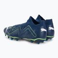 PUMA Future Match FG/AG Herren Fußballschuhe persisch blau/puma weiß/pro grün 5