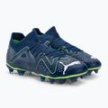 PUMA Future Match FG/AG Herren Fußballschuhe persisch blau/puma weiß/pro grün 6