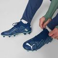 PUMA Future Match FG/AG Herren Fußballschuhe persisch blau/puma weiß/pro grün 2