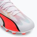 PUMA Ultra Pro FG/AG Jr Kinder-Fußballschuhe puma weiß/puma schwarz/fire orchid 7