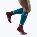 CEP Tall 4.0 Herren Kompressions-Laufsocken petrol/dunkelrot 2