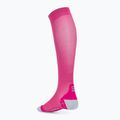 CEP Ultralight pink/dunkelrot Damen Kompressions-Laufsocken 2