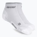 CEP Ultralight Low Cut Carbon weiß Herren Kompressions-Laufsocken