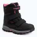 KangaROOS K-Robi KTX jet schwarz/rosa Kinderschneestiefel