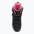 KangaROOS K-Robi KTX jet schwarz/rosa Kinderschneestiefel 7